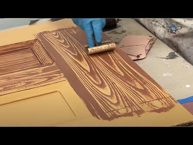 Wood Door Finishes That Create Natural Wood Grain Appearance